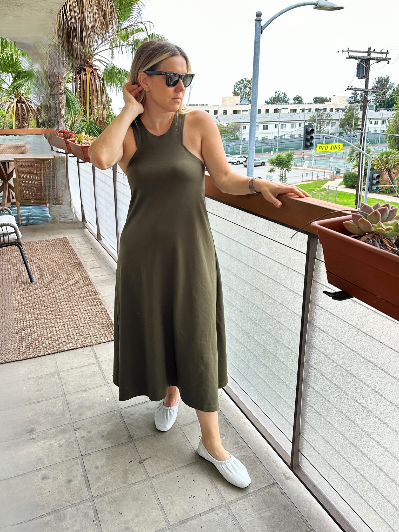 Olive swing hot sale dress